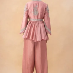 Jayanti Reddy Peach Zardosi Embellished Top -Cheap Drapvera Store 28823jrs6 5