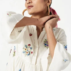 Payal Pratap Giardini Embroidered Dress -Cheap Drapvera Store 29623ppg2 4