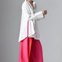 Chola White A-line Shirt -Cheap Drapvera Store 3001ca05 3