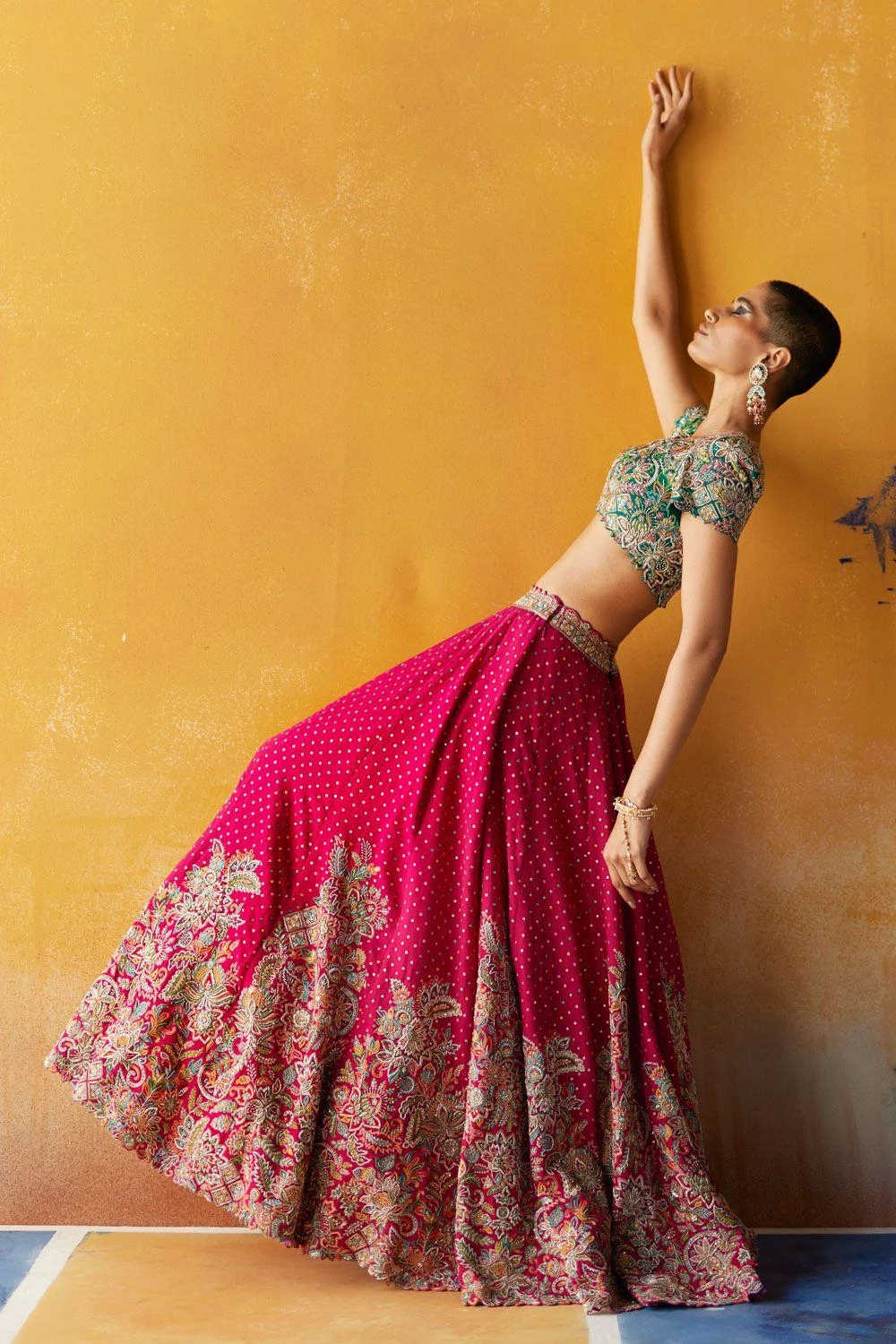 Mrunalini Rao Paaro Lehenga Set 2 Mrunalini Rao Paaro Lehenga Set - Image 2