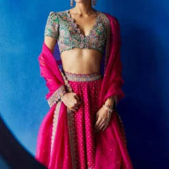 Mrunalini Rao Paaro Lehenga Set 7 Mrunalini Rao Paaro Lehenga Set -Cheap Drapvera Store 31023mr11 3