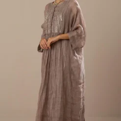 Sunira Designs Grey Handwoven Linen Ijar Pants -Cheap Drapvera Store 310sua40 3