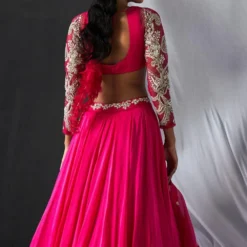 Bhumika Sharma Fuschia Embroidered Lehenga Set -Cheap Drapvera Store 31823bs14 4