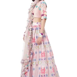 Payal Singhal Geometric Printed Lehenga Set -Cheap Drapvera Store 319417 3