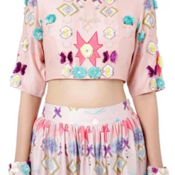 Payal Singhal Geometric Printed Lehenga Set -Cheap Drapvera Store 319417 4