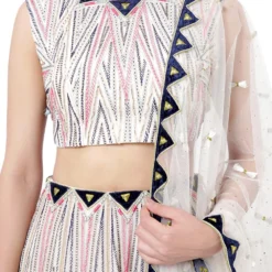 Payal Singhal Embroidered Lehenga Set -Cheap Drapvera Store 319427 3