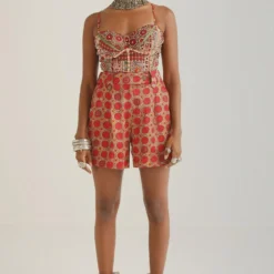 Aseem Kapoor Embellished Printed Corset