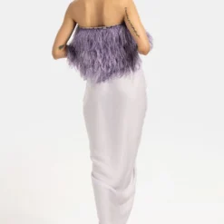 431-88 By Shweta Kapur Lilac Faux Feather Top -Cheap Drapvera Store 408431011 7