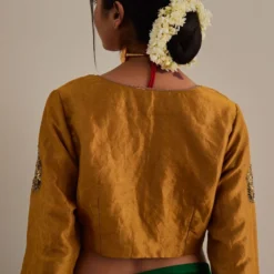 Shorshe Gold Hand Embellished Blouse -Cheap Drapvera Store 4923se18 3