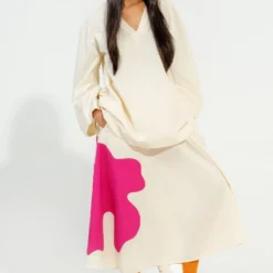 Stoique Pink Hibiscus Skirt -Cheap Drapvera Store 5523sa14 5