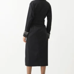 Studio RIGU Night Sky Swarovski Embellished Shirt Dress -Cheap Drapvera Store 61srv24 5