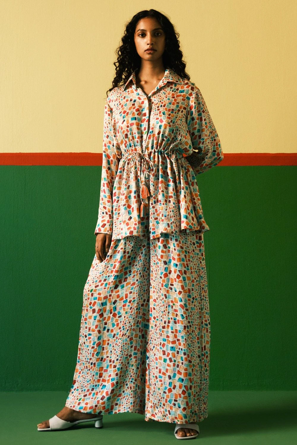 Studio RIGU Crystal Flared Trousers 1 Studio RIGU Crystal Flared Trousers