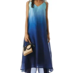 Kanika Goyal Label Seafret Ombre Dress