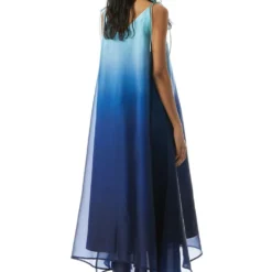 Kanika Goyal Label Seafret Ombre Dress -Cheap Drapvera Store 6723kglr21 3
