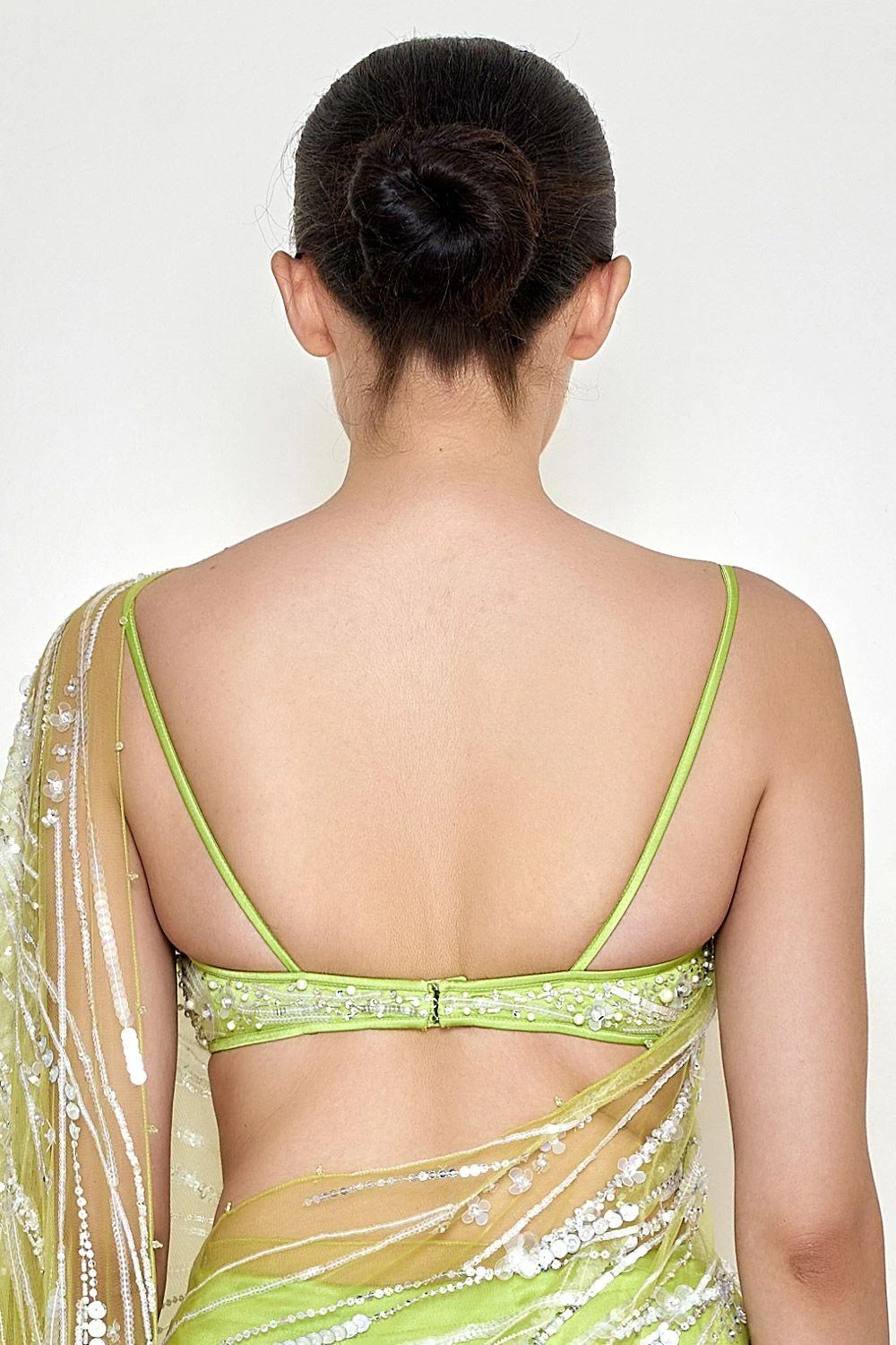 Dilnaz Citrus Sequinned Bustier 4 Dilnaz Citrus Sequinned Bustier - Image 4