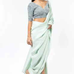 431-88 By Shweta Kapur Icy Blue Embellished Blouse 7 431-88 By Shweta Kapur Icy Blue Embellished Blouse -Cheap Drapvera Store 812new7 2