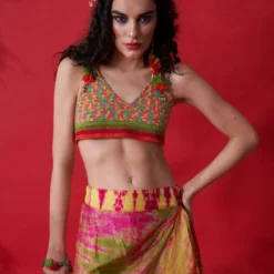 CAPISVIRLEO Green Crochet Top With Tassels -Cheap Drapvera Store 88cap20 4