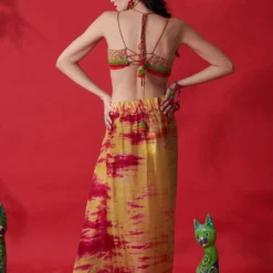 CAPISVIRLEO Green Crochet Top With Tassels -Cheap Drapvera Store 88cap20 5