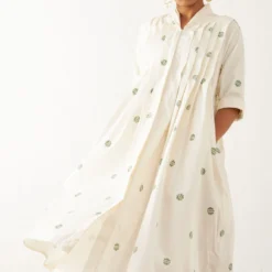 SNOB Off White Box Pleated Dress -Cheap Drapvera Store 91sn26 4