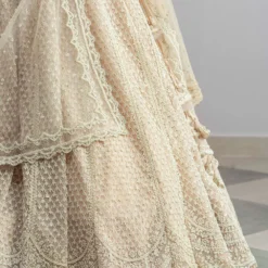 Anushree Reddy Ivory Pearl Work Lehenga Set -Cheap Drapvera Store ar001 4