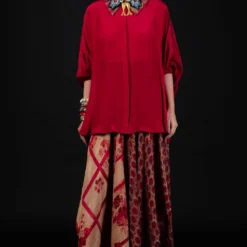 Aseem Kapoor Sindoor Mandala Shirt