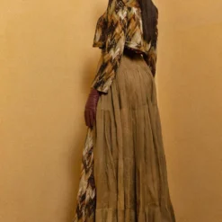 Nikita Mhaisalkar Sundown Coffee Sheeted Pants -Cheap Drapvera Store ca trs22 009 4