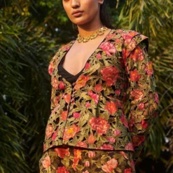 Chandrima Gardenia Cutwork Pants -Cheap Drapvera Store cfw20p01 3