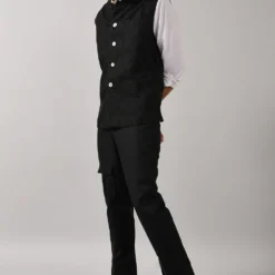 Countrymade Linen Bundi With Stitch Detailing