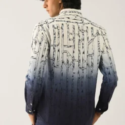 Countrymade Ombre Printed Linen Shirt 9 Countrymade Ombre Printed Linen Shirt -Cheap Drapvera Store cm ctd sh 18 5