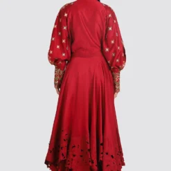 Chandrima Embroidered Red Top -Cheap Drapvera Store css20t18 4