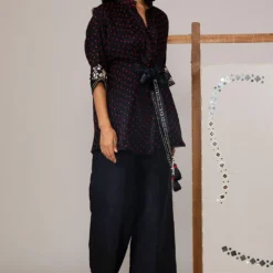 Twenty Nine Gajji Silk Bandhni Top