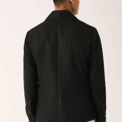 Dhruv Vaish Black Flap Pocket Shirt 9 Dhruv Vaish Black Flap Pocket Shirt -Cheap Drapvera Store d06c0141 5