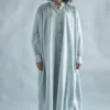 SWGT Handwoven Button Down Kaftan Dress