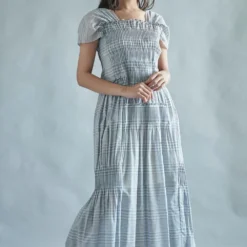 SWGT Blue Prarie Cotton Dress