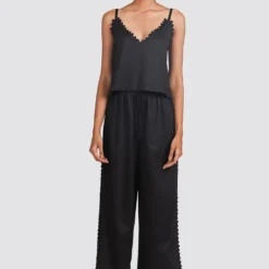 Ikai High Slit Drawstring Pants