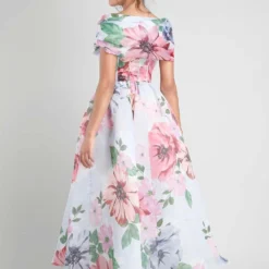 Gauri & Nainika Shawl Collar Midi Dress -Cheap Drapvera Store gnd fw21 11 3