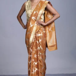 Hemang Agrawal Gold Drill Waistcoat -Cheap Drapvera Store ha23 3