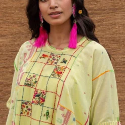 Sunira Designs Green Kimono Style Dress -Cheap Drapvera Store j2210b 3