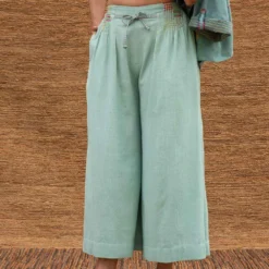 Sunira Designs Blue Pleated High Waist Pants 10 Sunira Designs Blue Pleated High Waist Pants -Cheap Drapvera Store j2226a 5