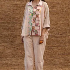 Sunira Designs Pink Boho Pants