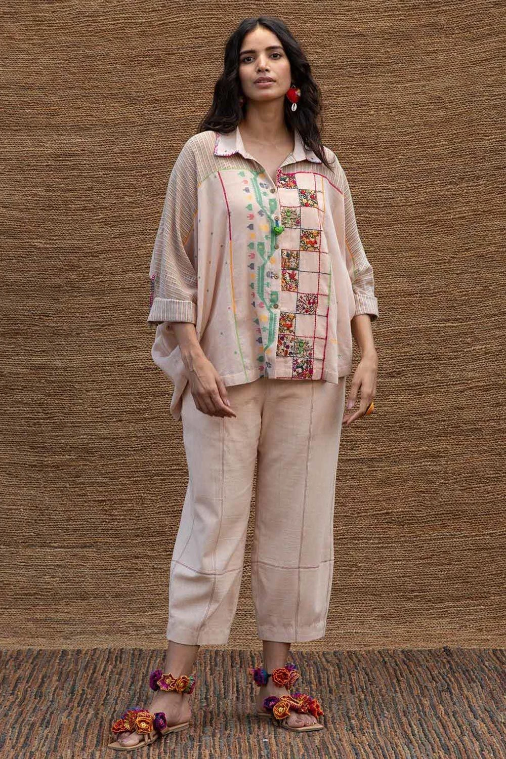 Sunira Designs Pink Boho Pants 3 Sunira Designs Pink Boho Pants - Image 3