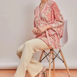 PATINE Wrap Top With Garal Jaal Hand Embroidery