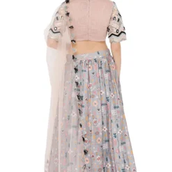 Payal Singhal Pastel Printed Lehenga Set With Embroidery Details -Cheap Drapvera Store ps lh0022 6