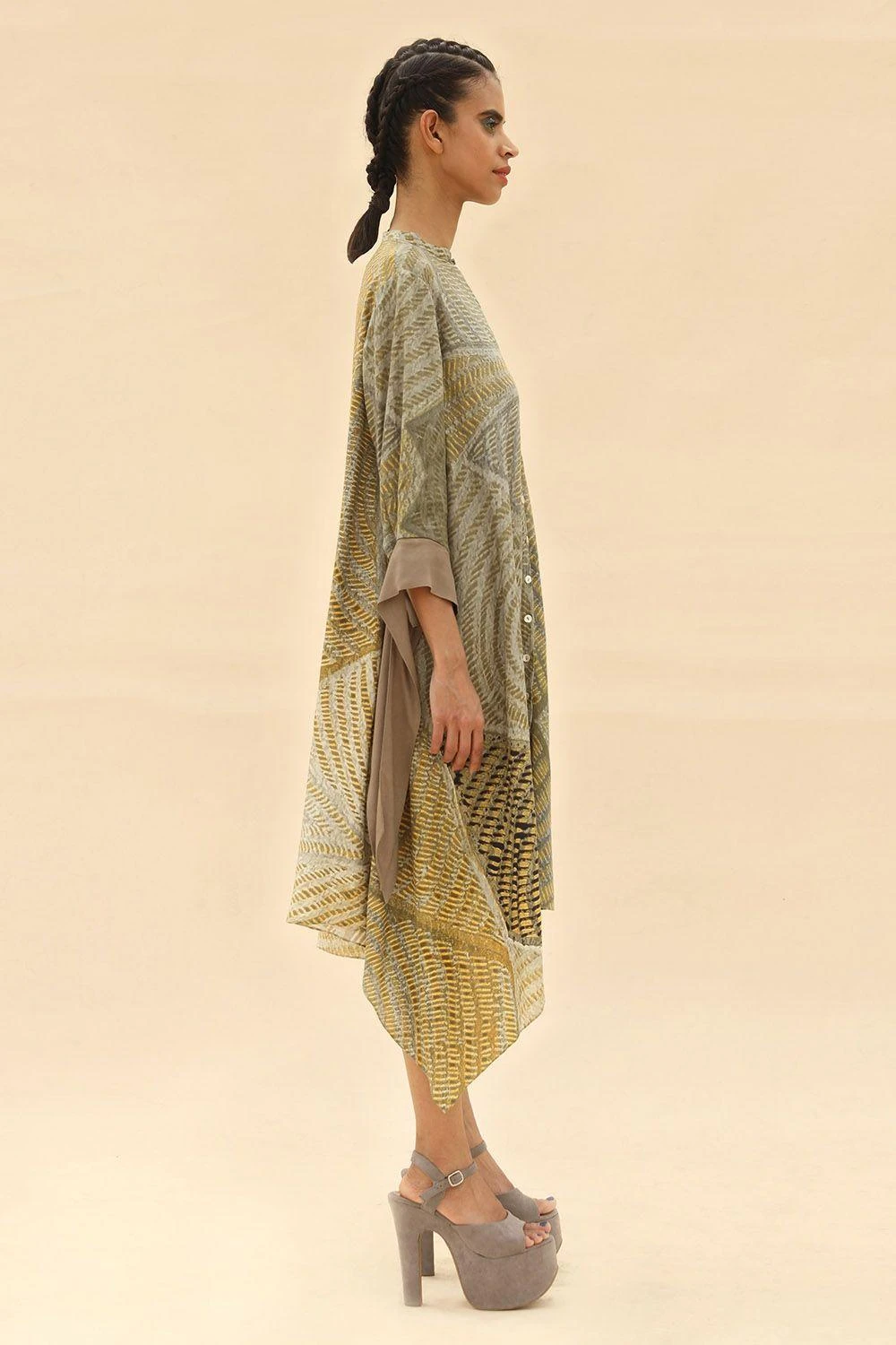 Abhishek Sharma Tie & Dye Shirt Dress 3 Abhishek Sharma Tie & Dye Shirt Dress - Image 3