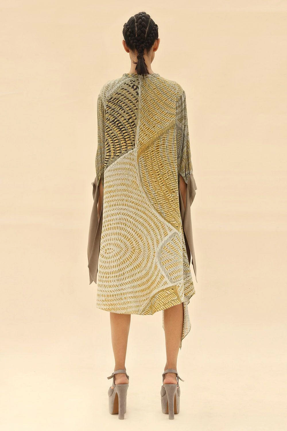 Abhishek Sharma Tie & Dye Shirt Dress 6 Abhishek Sharma Tie & Dye Shirt Dress - Image 6