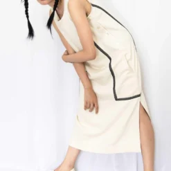 Rias Jaipur Ecru Cotton Denim Dress 9 Rias Jaipur Ecru Cotton Denim Dress -Cheap Drapvera Store rias mix 05 4