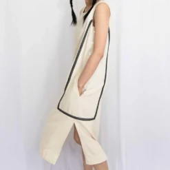 Rias Jaipur Ecru Cotton Denim Dress 10 Rias Jaipur Ecru Cotton Denim Dress -Cheap Drapvera Store rias mix 05 5