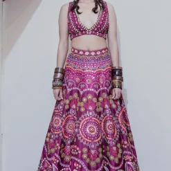 Siddhartha Bansal V Neck Embellished Blouse