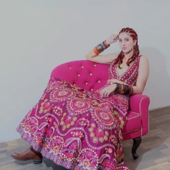 Siddhartha Bansal V Neck Embellished Blouse -Cheap Drapvera Store sb aw20 030 3