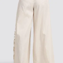 Ikai Cutwork Pleated Pants -Cheap Drapvera Store spp732 4